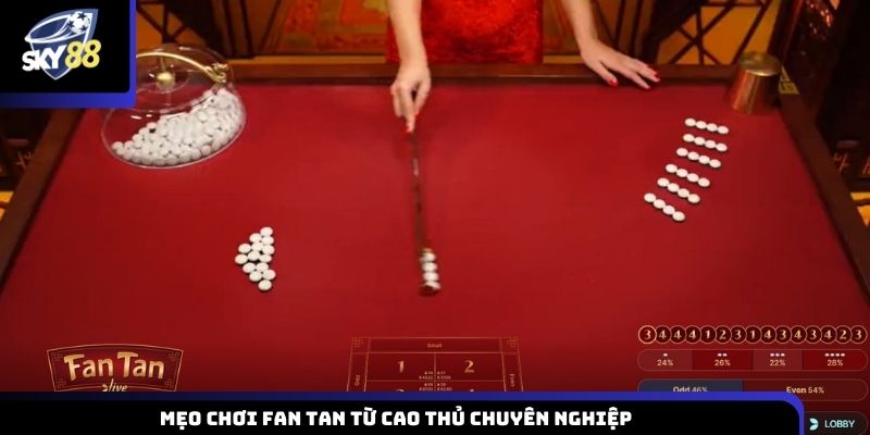 Mẹo chơi Fan tan từ cao thủ chuyên nghiệp