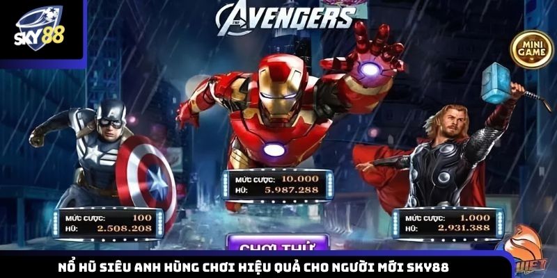 Nổ hũ siêu anh hùng